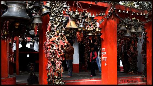 Hanging bells in Ghorakhal Golu Devta Temple