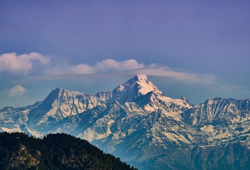 Himalayan View from Mukteshwar